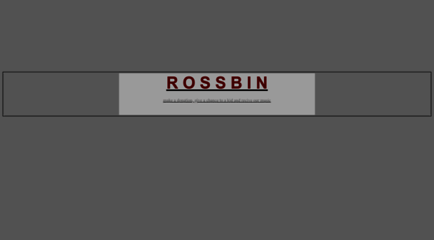 rossbin.com