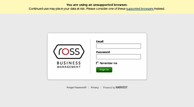 rossbizmgmt.harvestapp.com