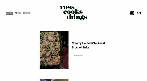 rosscooksthings.com