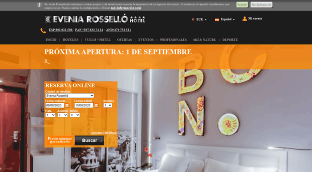 rossello-barcelona.eveniahotels.com