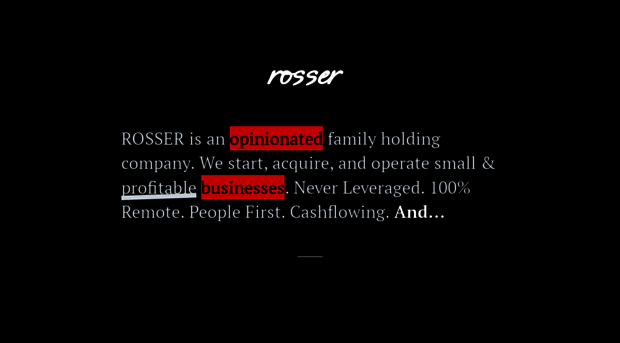 rosser.com