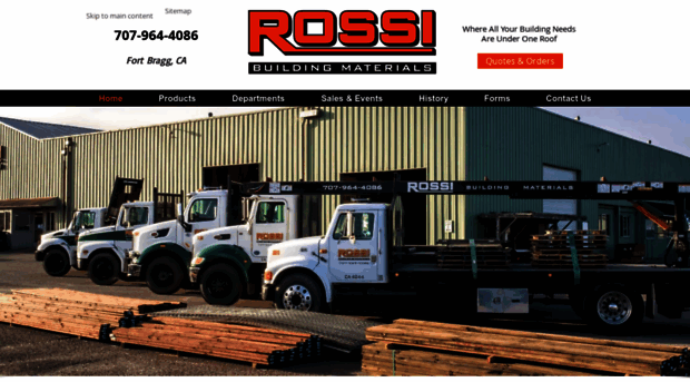 rossibuildingmaterials.com