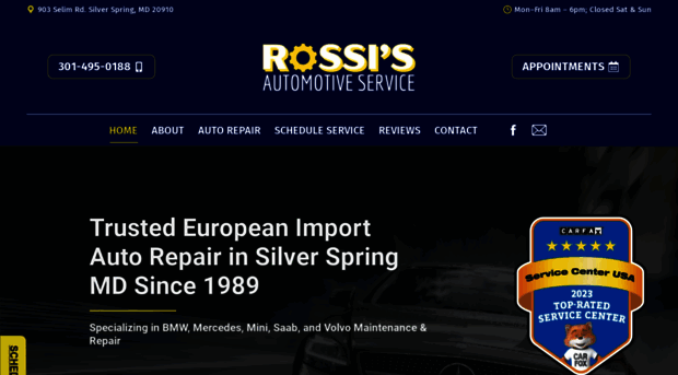 rossisautoservice.com