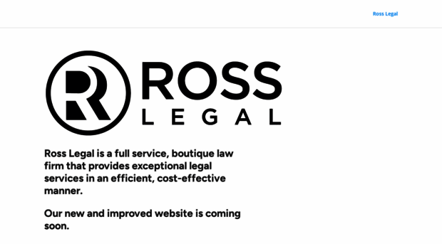 rosslegalcorp.com