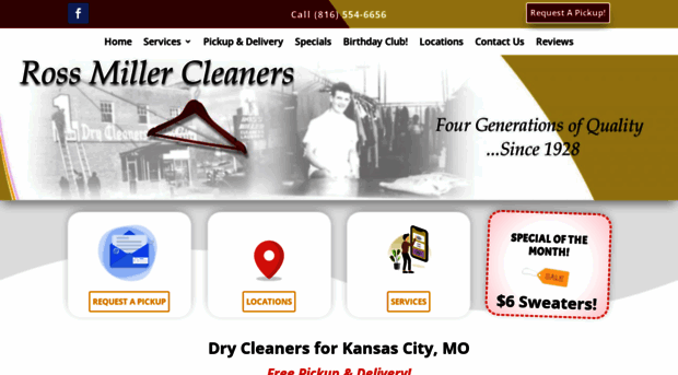 rossmillercleaners.com