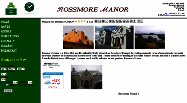 rossmoremanor.com