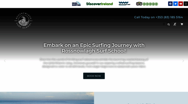 rossnowlaghsurfschool.com