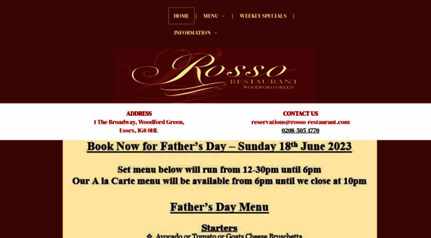 rosso-restaurant.com