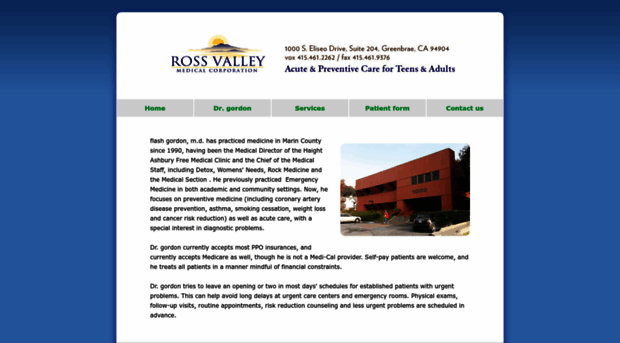 rossvalleymedical.com