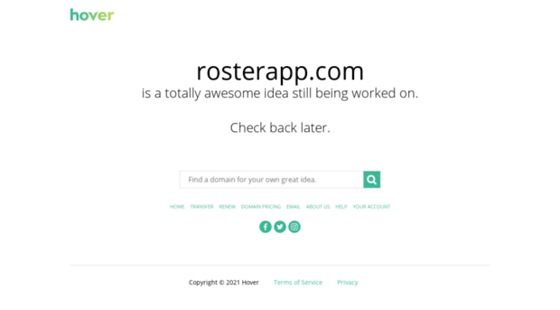 rosterapp.com