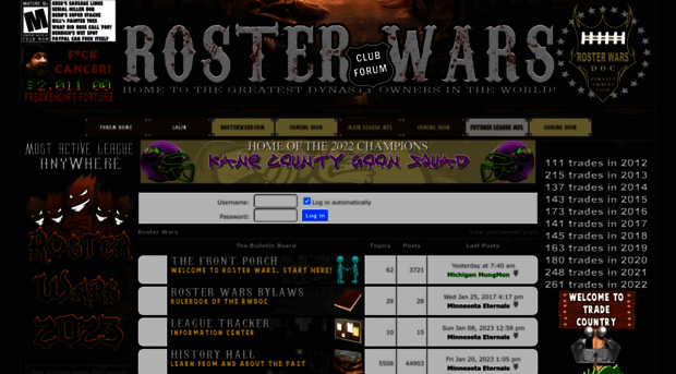 rosterwars.forumotion.com