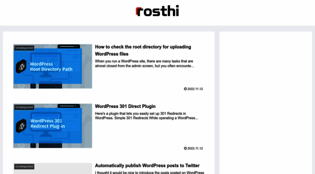 rosthi.com