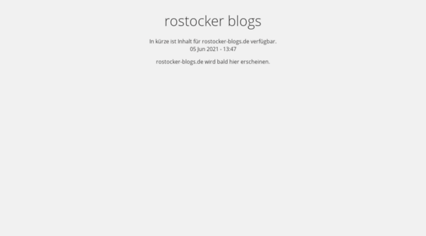 rostocker-blogs.de