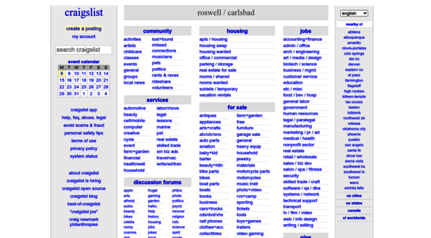 roswell.craigslist.org