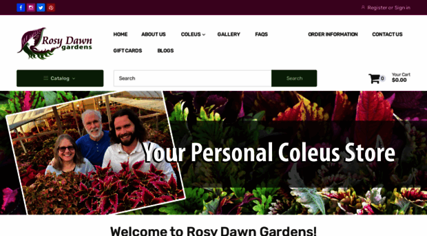 rosydawngardens.com