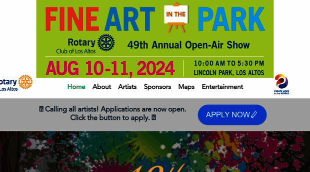 rotaryartshow.com