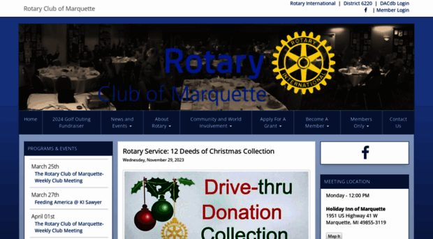 rotaryclubofmarquette.com