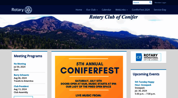 rotaryconifer.org