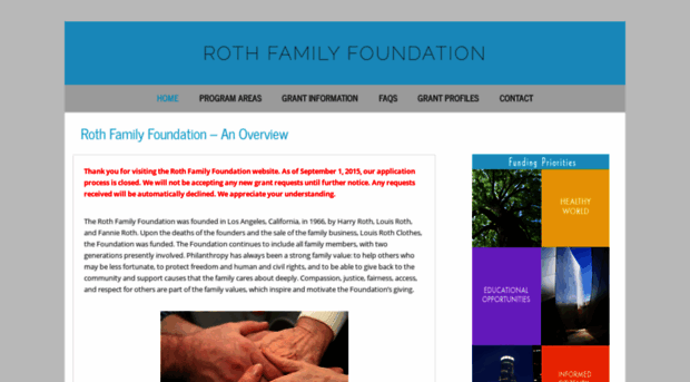 rothfamilyfoundation.org