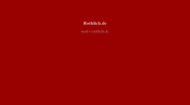 rothlicht.de