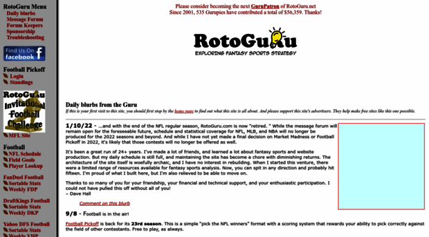 rotoguru2.com