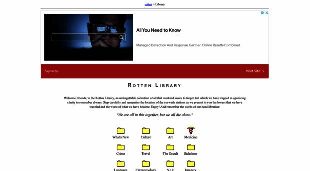 rottenlibrary.net