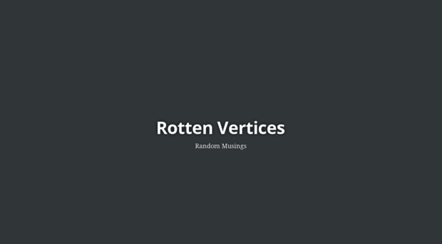 rottenvertices.com