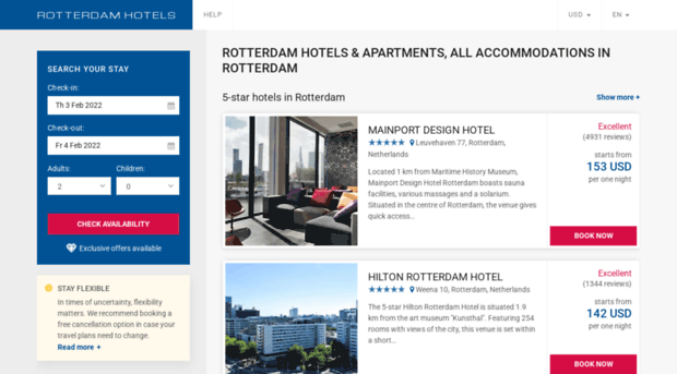 rotterdamcityhotel.com