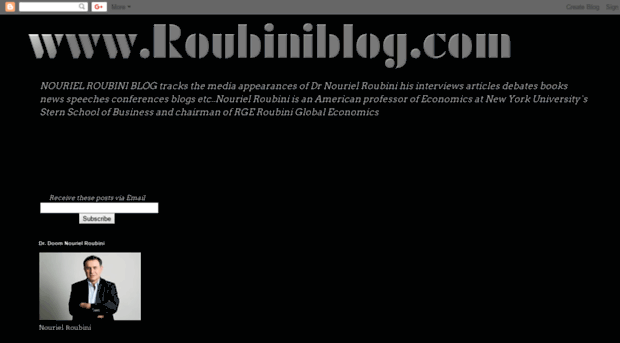 roubiniblog.com