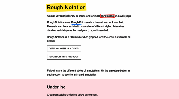 roughnotation.com