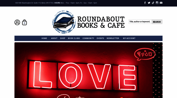 roundaboutbookshop.com