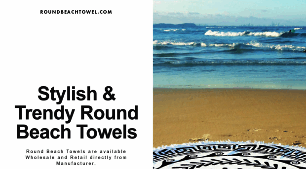 roundbeachtowel.com