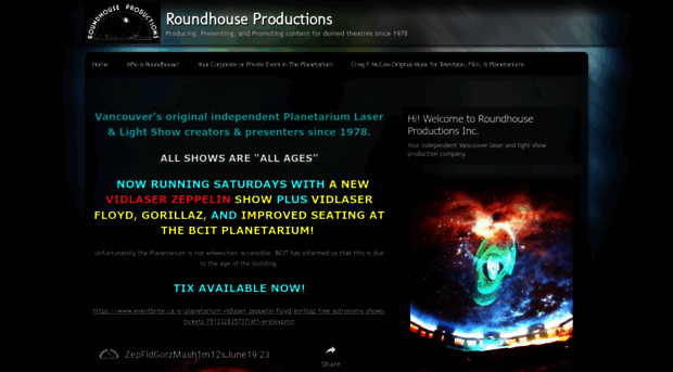 roundhouseproductionsshows.com