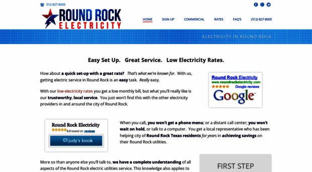 roundrockelectricity.com