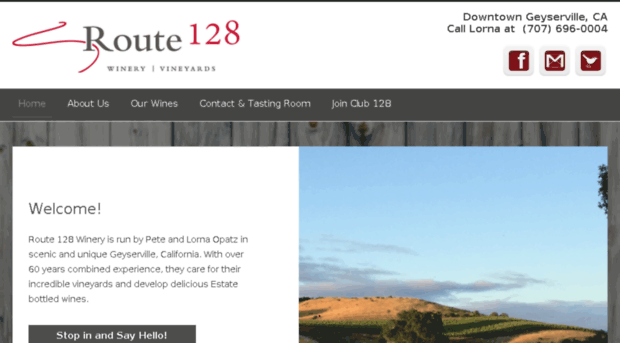 route128winery.com