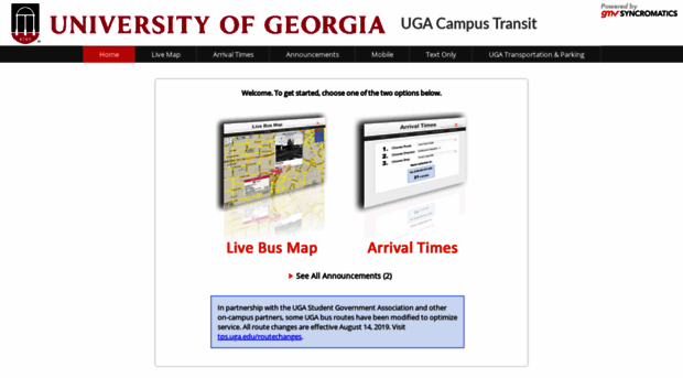 routes.uga.edu