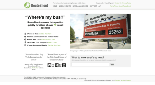 routeshout.com