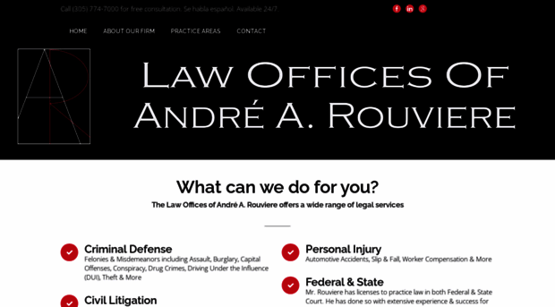 rouvierelawfirm.com