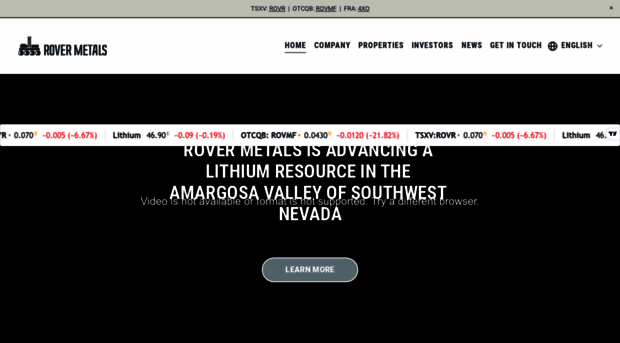 rovermetals.com