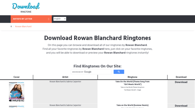 rowanblanchard.download-ringtone.com