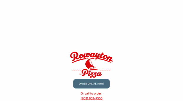 rowaytonpizzamenu.com