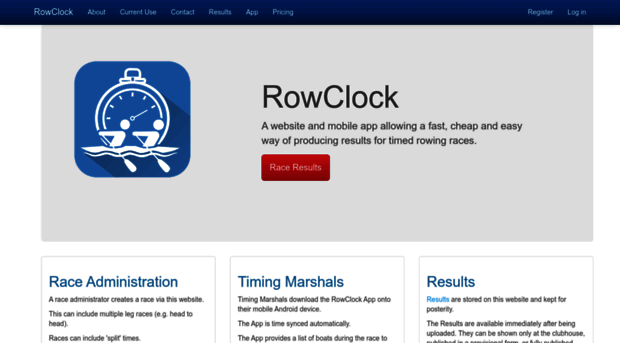 rowclock.com