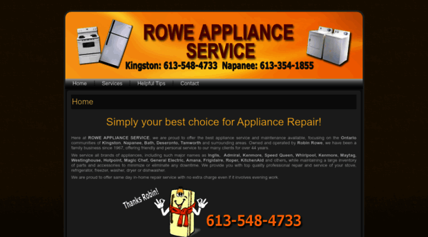 roweapplianceservice.com