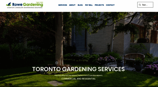 rowegardening.com