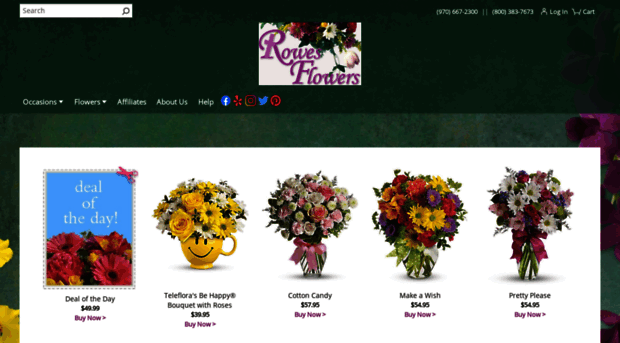 rowesflowersandgifts.com