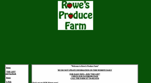 rowesproducefarm.com