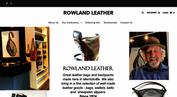 rowlandleather.com