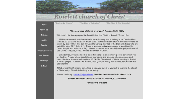 rowlettcoc.org