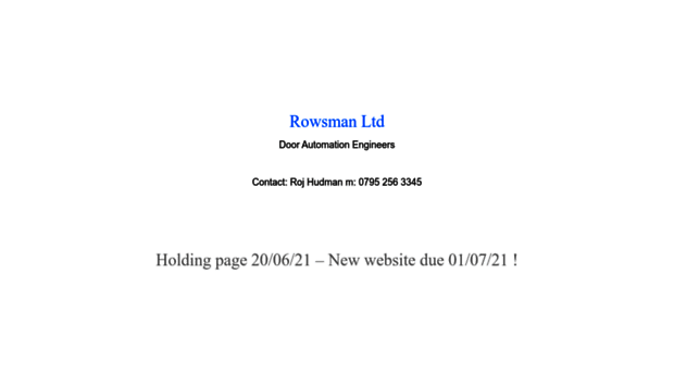 rowsman.co.uk