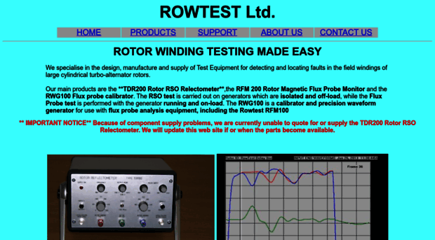 rowtest.com